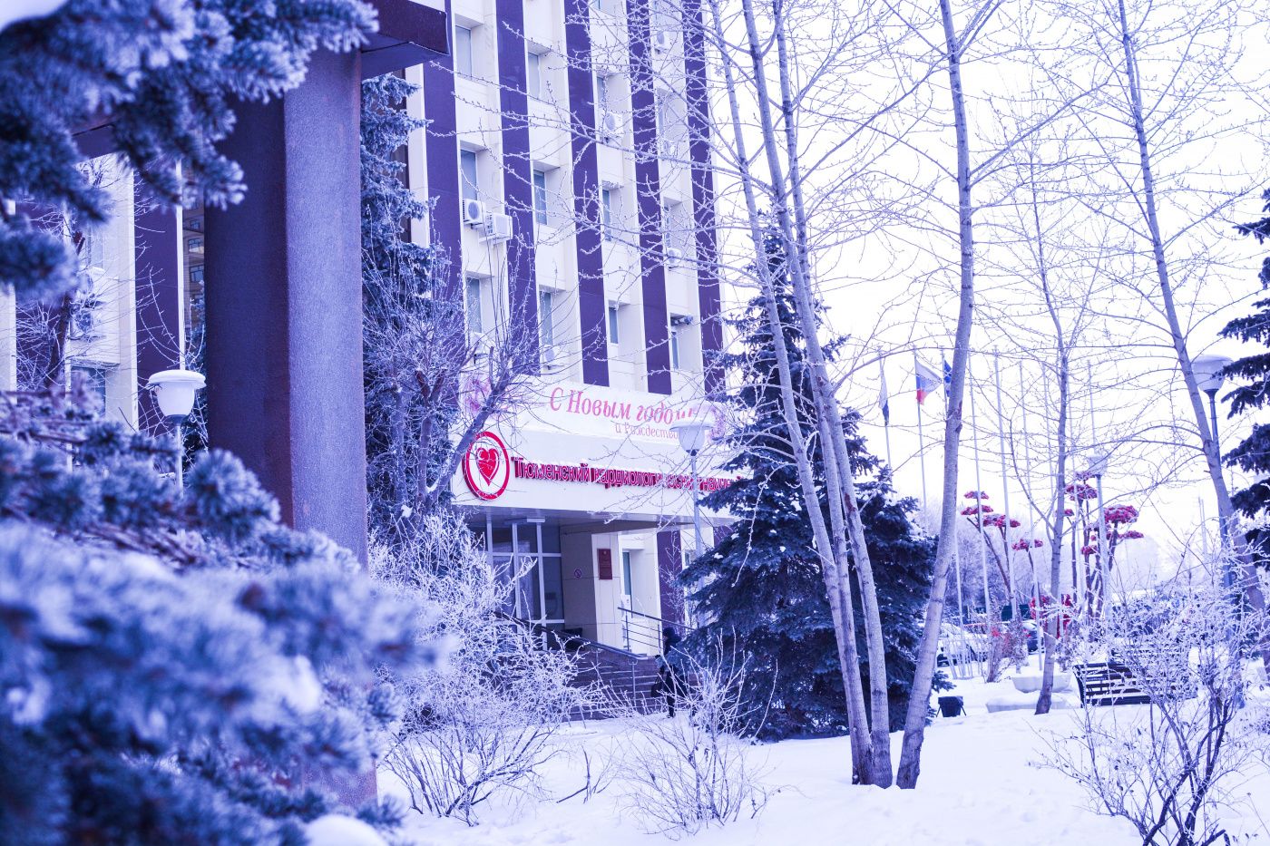 Коллектив Тюменского кардиологического научного центра поздравляет с наступающим Новым годом!