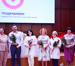 В День медицинского работника сотрудникам Кардиоцентра вручили благодарность Министерства здравоохранения Российской Федерации