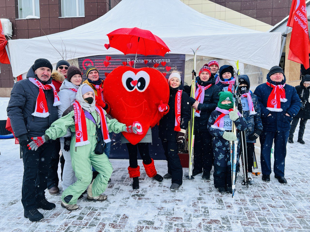 The team of our center took part in Russian Ski Track