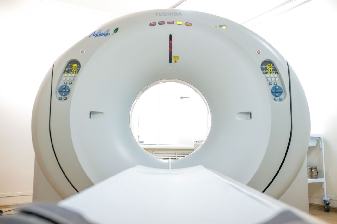 Booking an appointment for chest CT scan is available 
